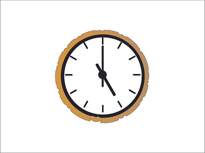 citizen wall clock app branding citizen flat flyer design icon illustration logo typography ux wall clock web