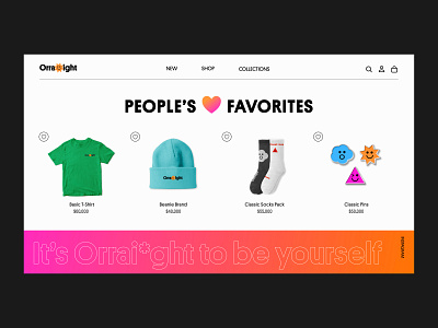 Fashion Website Product apparel clothing e commerce landing style ui web design website