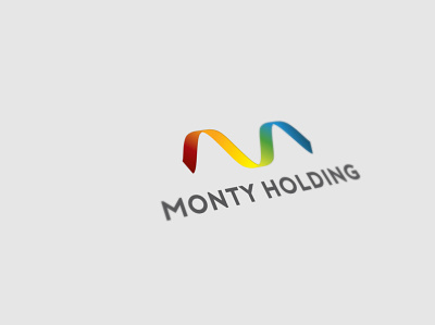 Monty Holding logo branding colorful logo corporate identity design graphic design logo logo design