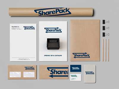 Sharepack Branding Package branding logo sharepack