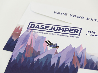 BASEJUMPER Envelope advertising edd envelope mailer marketing