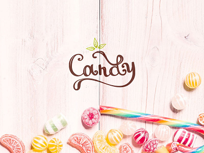 Candy Logo Design branding design logo typography