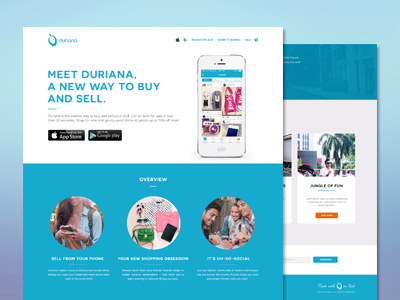 Website for new app app clean design interface layout malaysia ui ux web web layout website wip