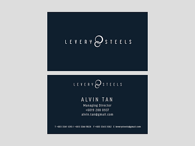 Levery Steels Business Card