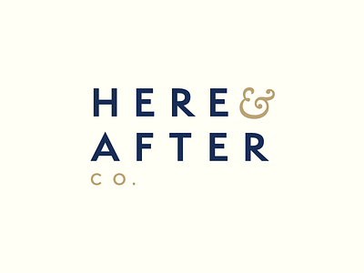 Here & After Logo