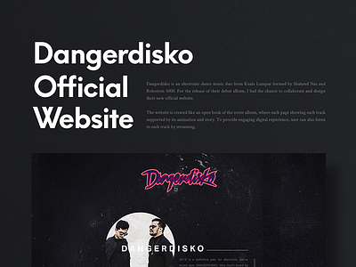 Dangerdisko Website