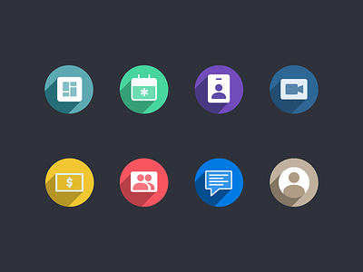Icons app button color flat icon icons screen startup ui uiux ux vector