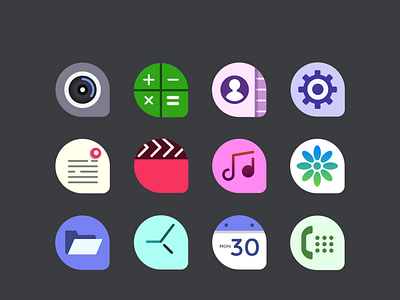 Adaptive Icon study