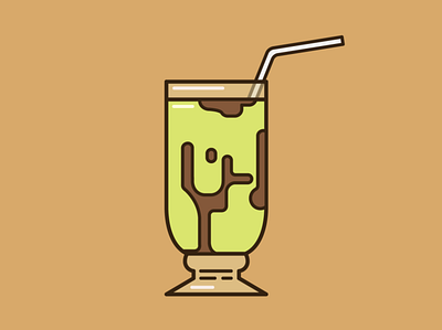 Avocado Juice art avocado drawing drink drink logo illustration juice vector art