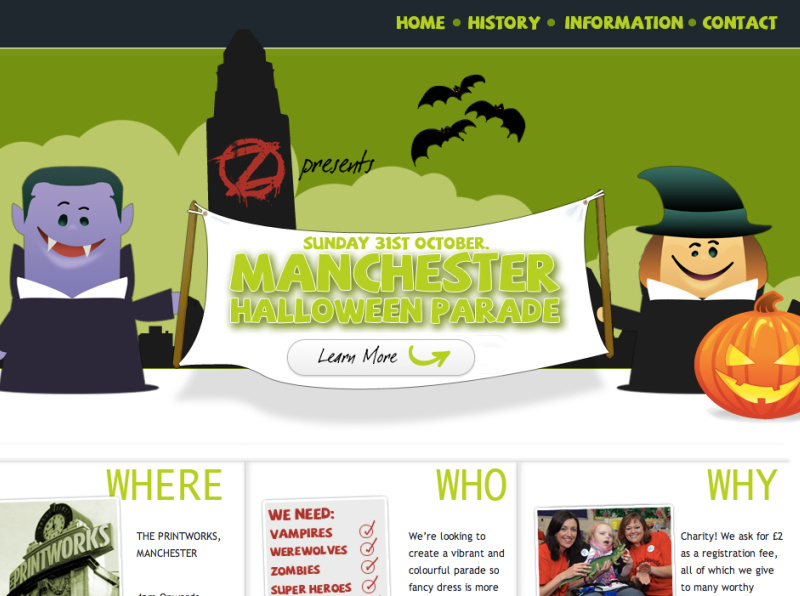 Manchester Halloween Parade by Martin Chapman on Dribbble