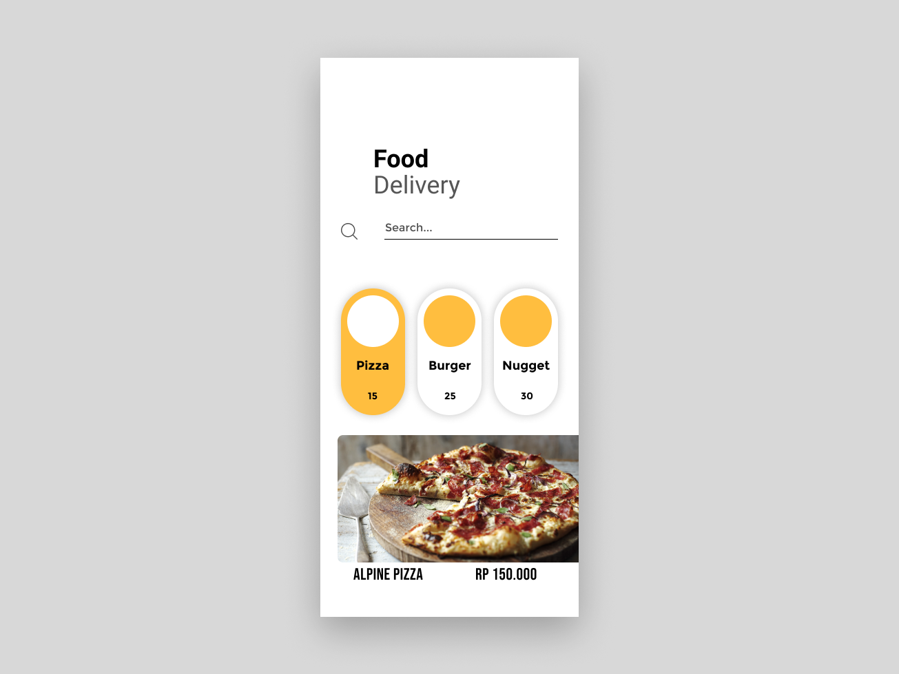 Fast food delivery by Zuama Restu Jagat on Dribbble