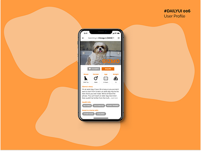 Daily UI 006 User Profile 006 dailyui dailyuichallenge design ui ux uxdesign