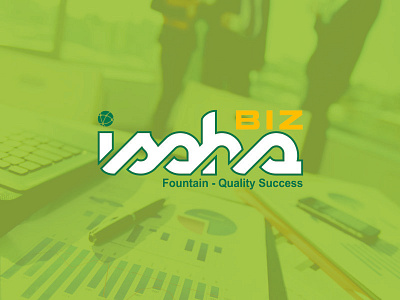 Isaha Biz business design development logo