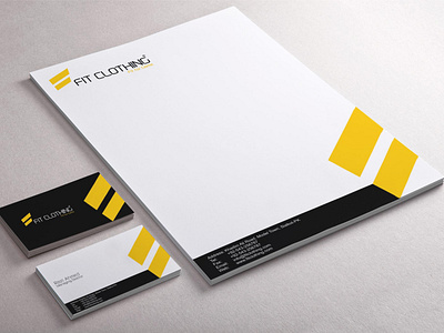 Fit Clothing Corporate Identity