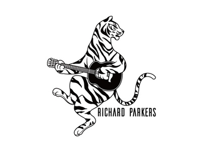 Richard Parkers - logo design album artwork charactedesign design illustration logo music