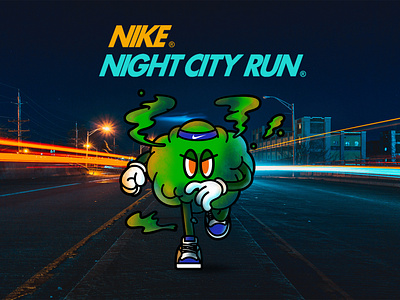 NIKE run Night project