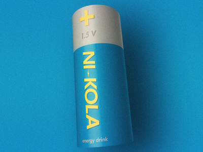 Nikola Energy Drink drink energy nikola packaging render tesla