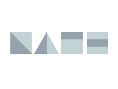 nate logo shapes simple squares triangle