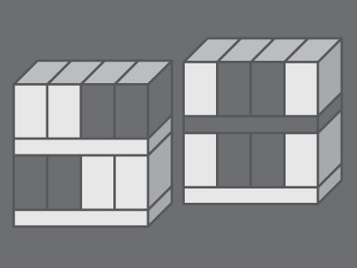 50 50 architecture fifty grid