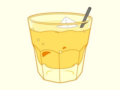 Screwdriver alcohol glass illustration illustrator orange screwdriver vector vodka