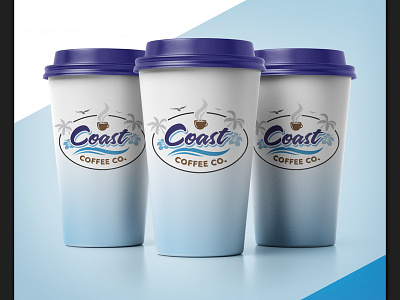 Coast Coffee Branding and Packaging branding coffee logo design packaging