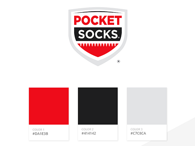 Pocketsocks Branding and Trade Show Displays banner branding logo design trade show banner