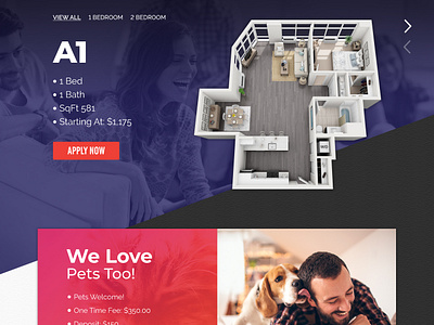 Apartment Rental Wordpress Theme colors gradient mobile first wordpress wordpress blog theme