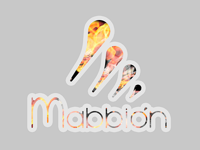 Mabbión Fire logo anime art art entertainment coloful colorful art design digital draw entertainment fire illustration ilustrative art logo logo design mark minimal shop logo typography ui vector