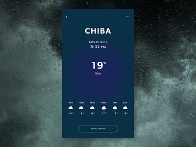 Daily UI  #037 Weather