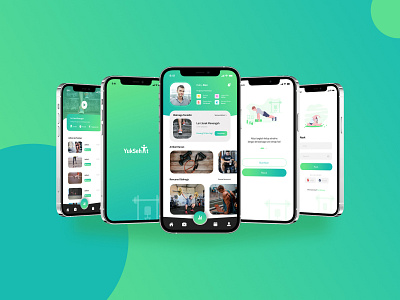 Yuk Sehat Workout App mobile app mobile app design mobile ui