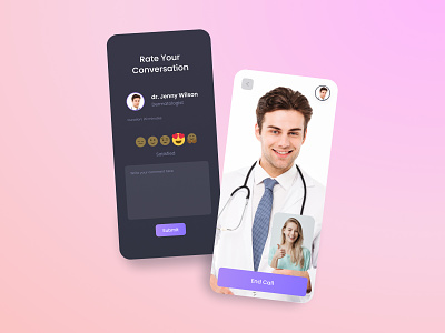Doctor Consultation App app design application desain aplikasi design doctor app mobile app mobile app design mobile concept mobile ui