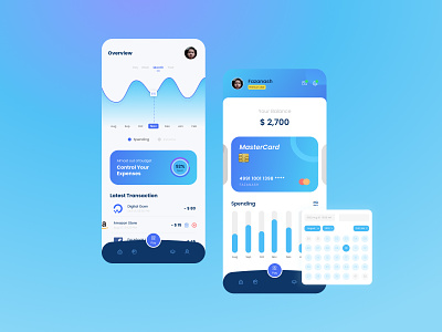 Finance App to Control Your Expenses app design application desain aplikasi design mobile app mobile app design mobile concept mobile ui