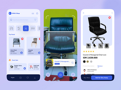 Furniture Shop app design application desain aplikasi design furniture app furniture store mobile app mobile app design mobile concept mobile ui
