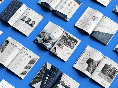 Dribbble 2020 trend advertising concept corporate design editorial layout layout design layouting monochrome profile design