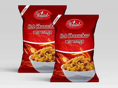 Chanachur Packet Design design package package design package mockup packaging packaging design packet packet design product packaging product packaging design