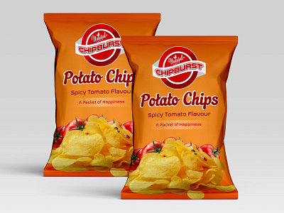 Chips Packet Design branding design package package design package mockup packaging packaging design packet packet design product packaging product packaging design