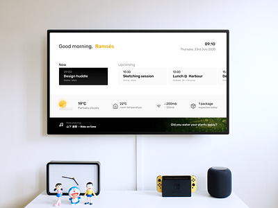 Personal Home Dashboard dailyui dashboard home personal