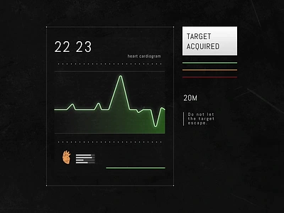 Biohazard Inspired Hud animation game ui