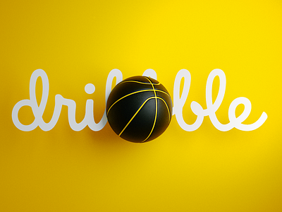 💛 🏀 3d basketball illustration