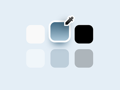 Case study → Icon detail design system icon illustration portfolio
