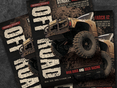 Off Road Flyer Template