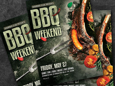 BBQ Weekend Flyer