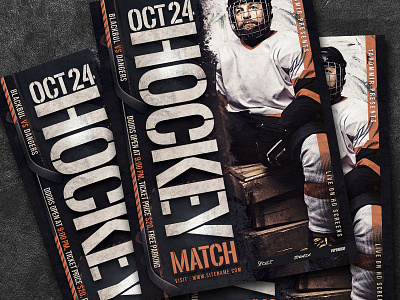 Hockey Match Flyer