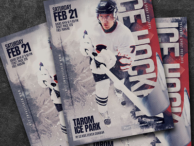 Ice Hockey Flyer