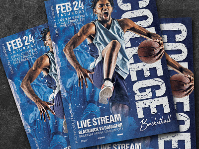 College Basketball Flyer