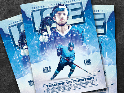 Ice Hockey Flyer