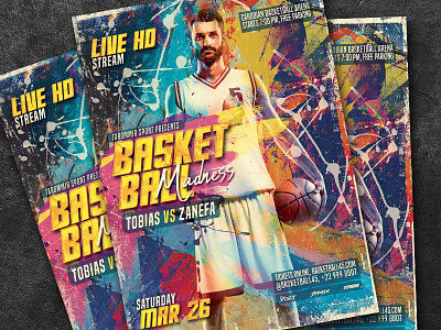 Baketball Madness Flyer