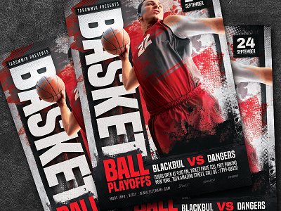 Basketball Playoffs Flyer