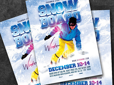 Snowboard Winter Flyer