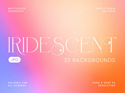 Iridescent designs, themes, templates and downloadable graphic elements on  Dribbble